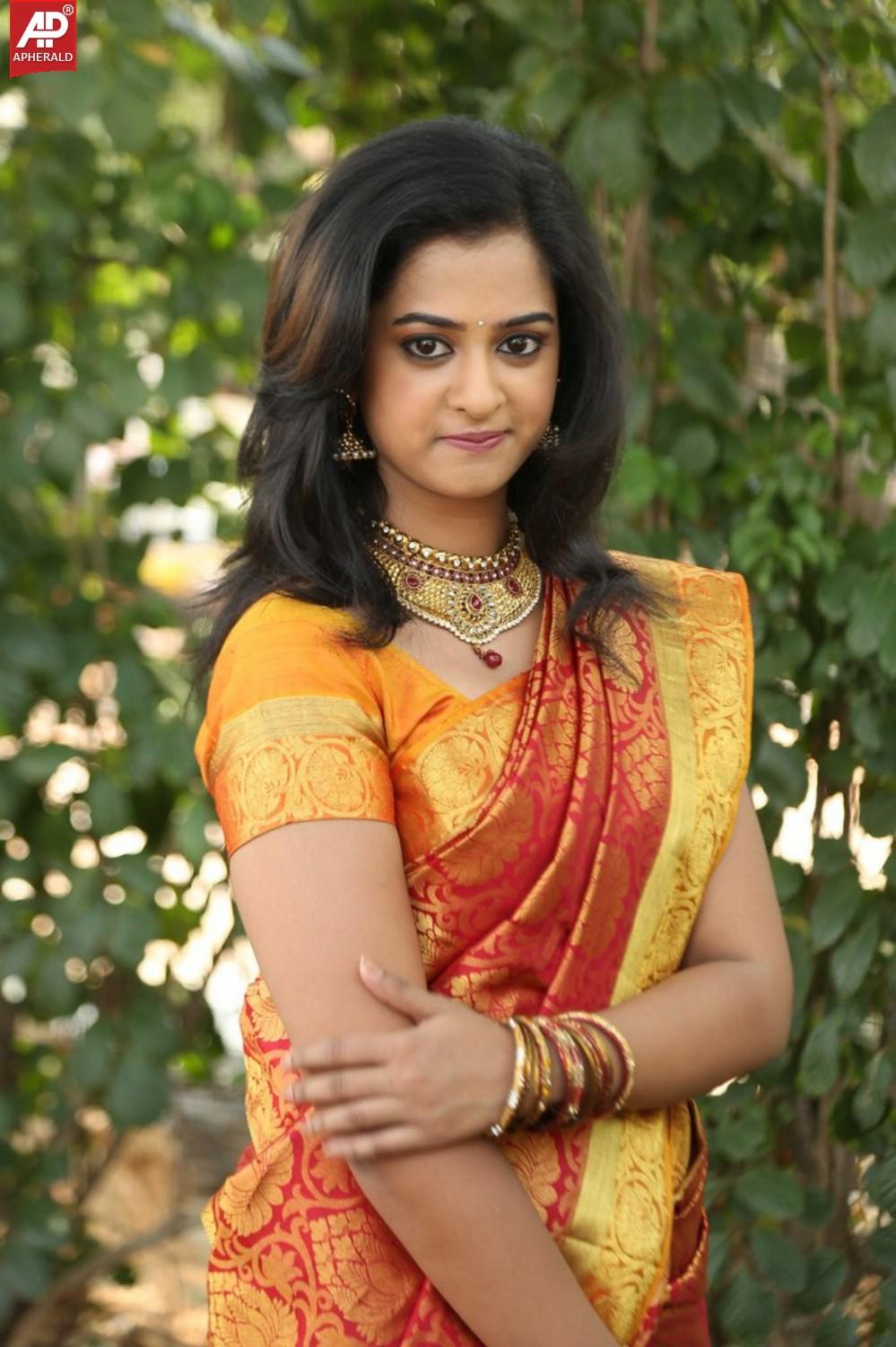 Nanditha in Saree Photos