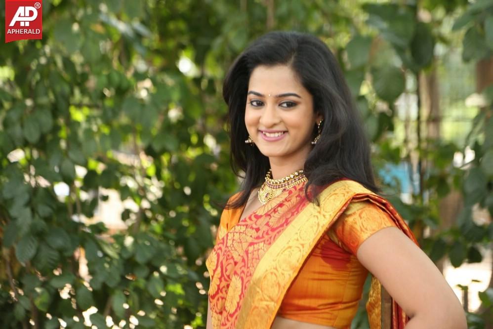 Nanditha in Saree Photos