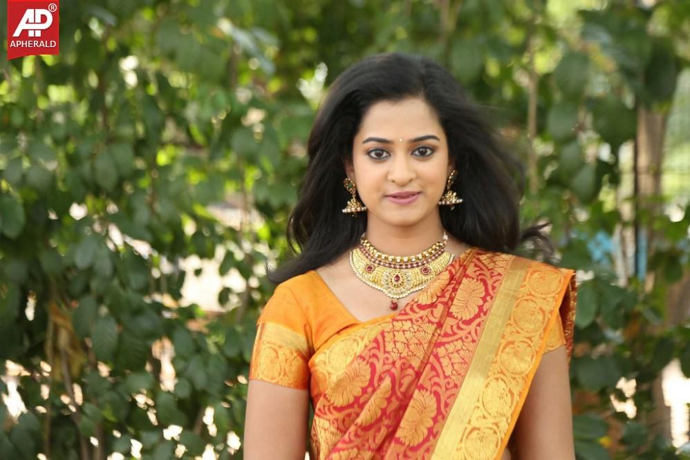 Nanditha in Saree Photos