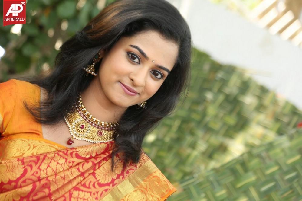 Nanditha in Saree Photos