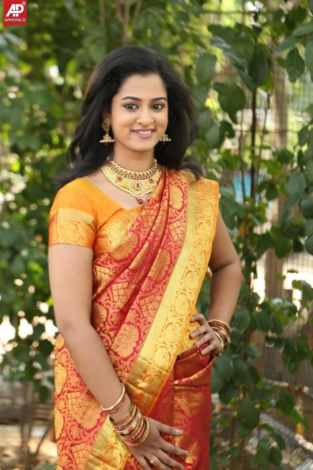 Nanditha in Saree Photos