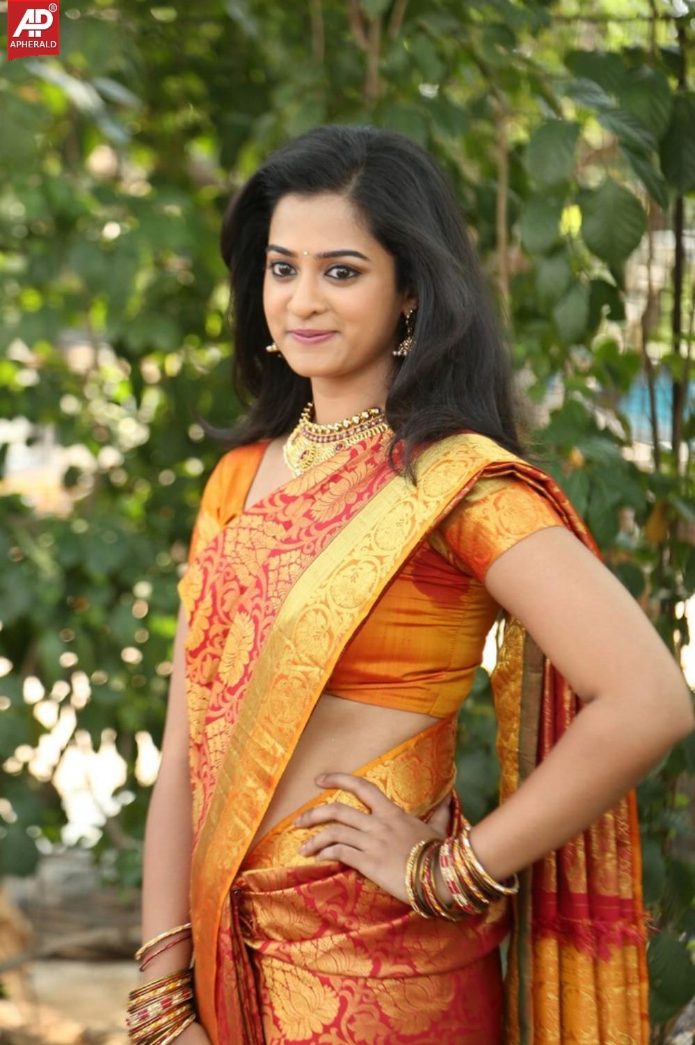 Nanditha in Saree Photos