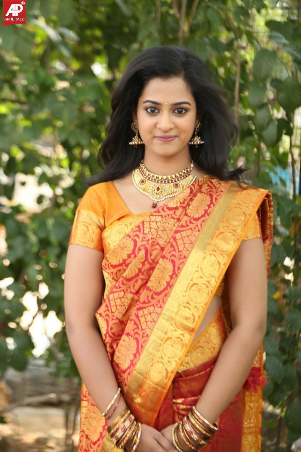 Nanditha in Saree Photos