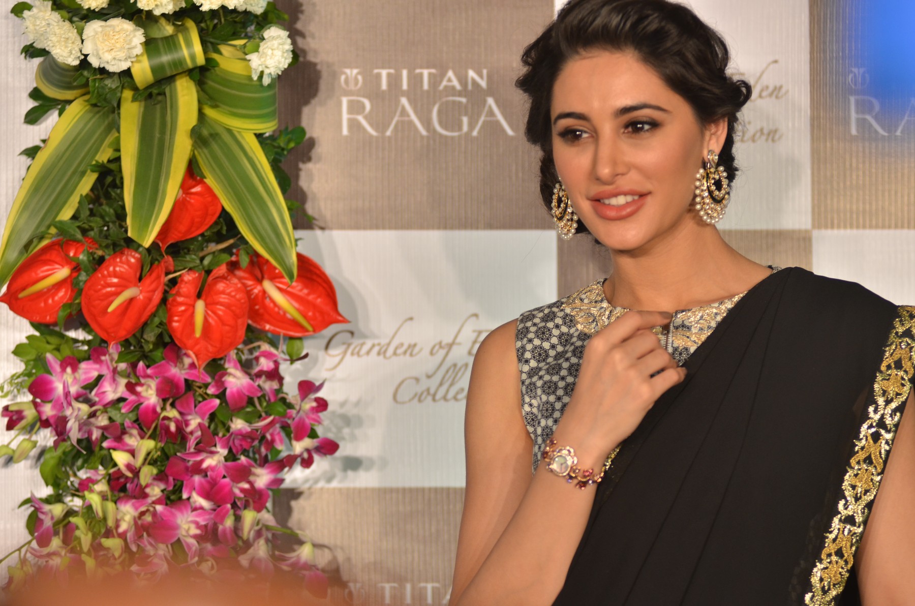 Nargis Fakhri Launch Titan Raga Latest Watches