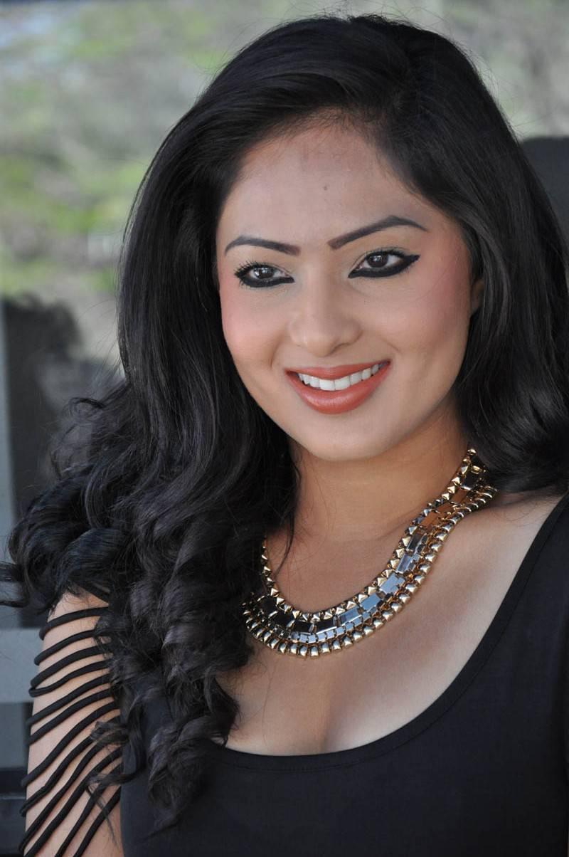 Nikesha Patel Latest Stills in Black Dress