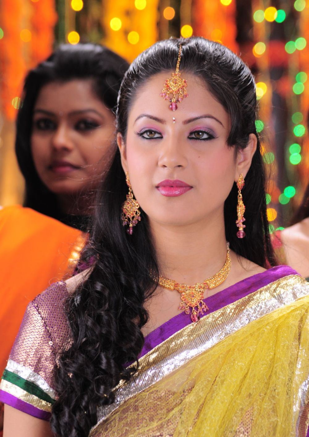 Pooja Bose Latest Half Saree Stills