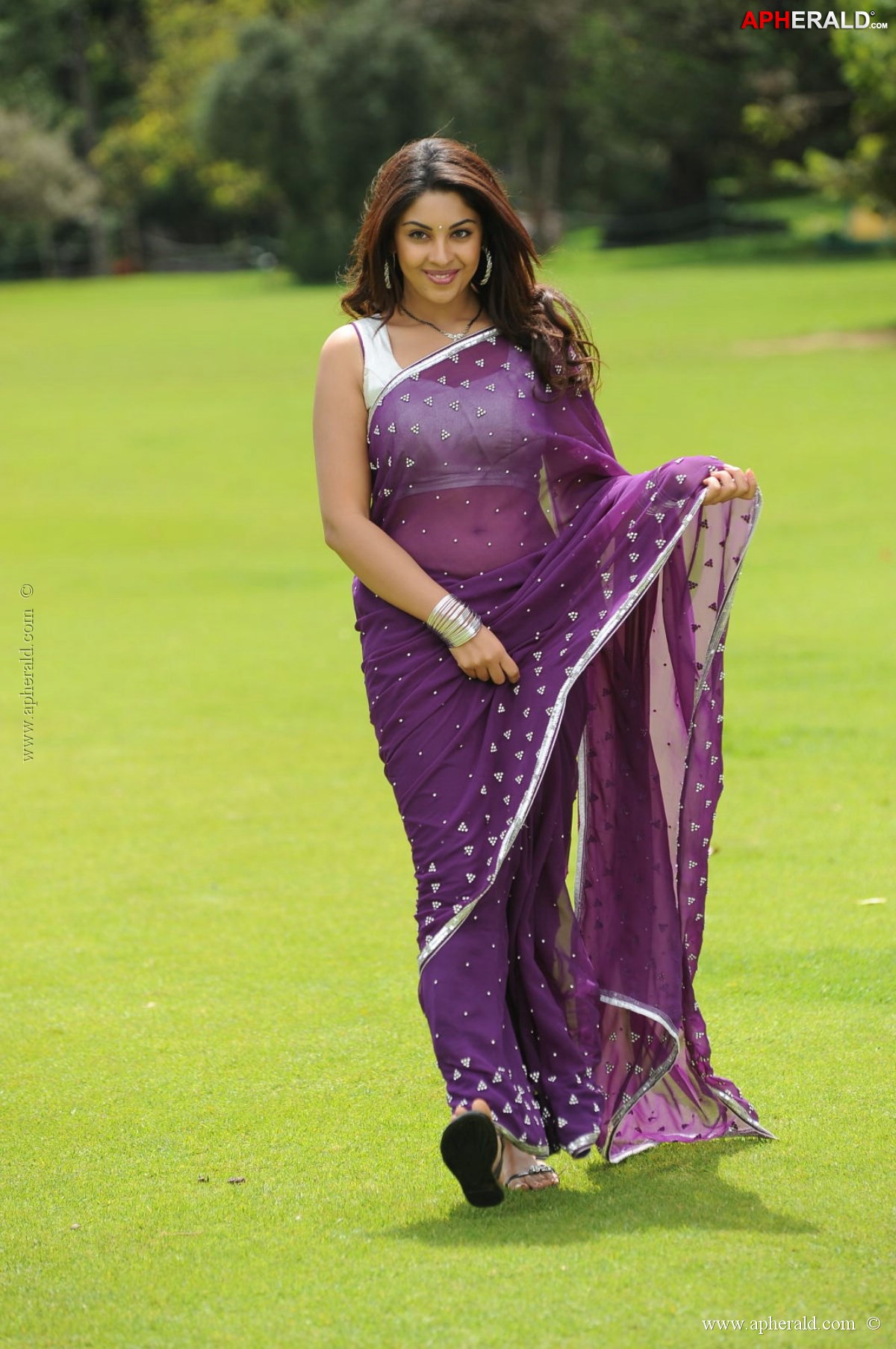 Richa Gangopadhyay Saree Stills