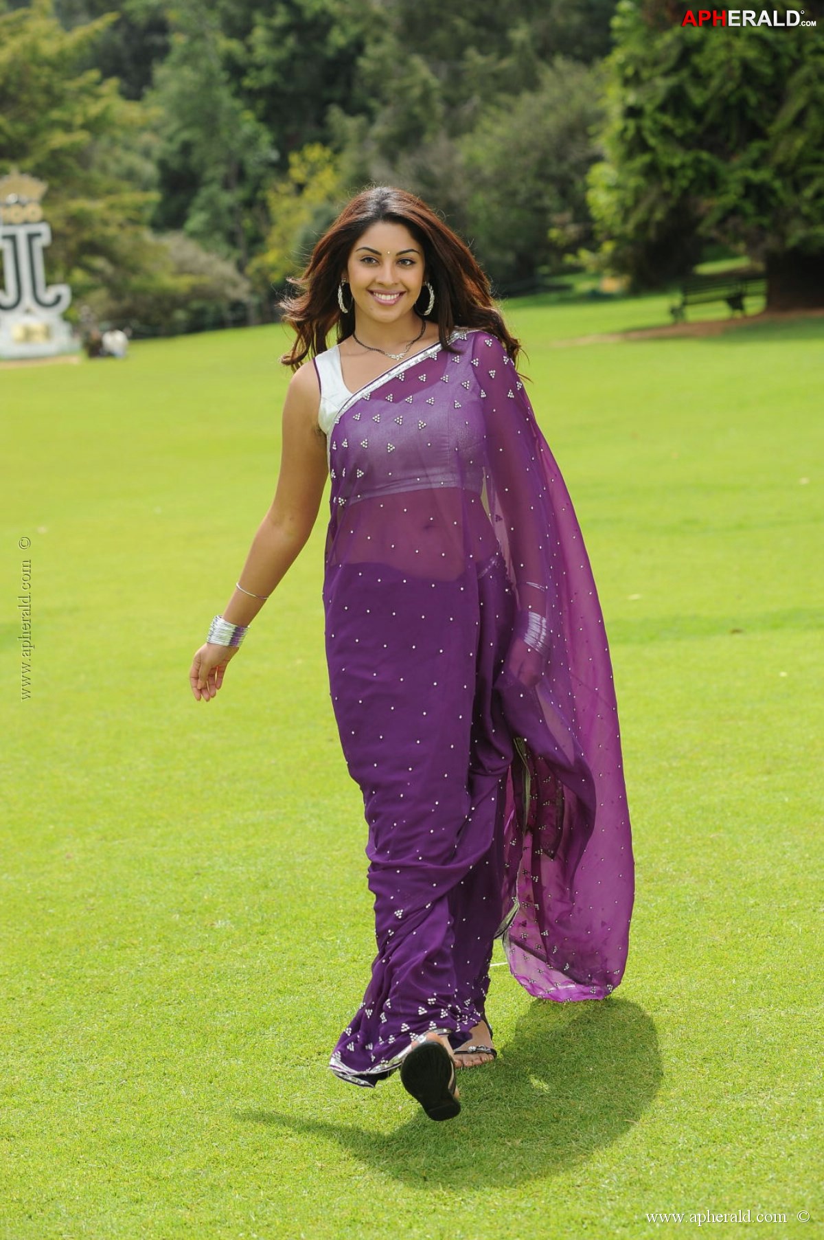 Richa Gangopadhyay Saree Stills