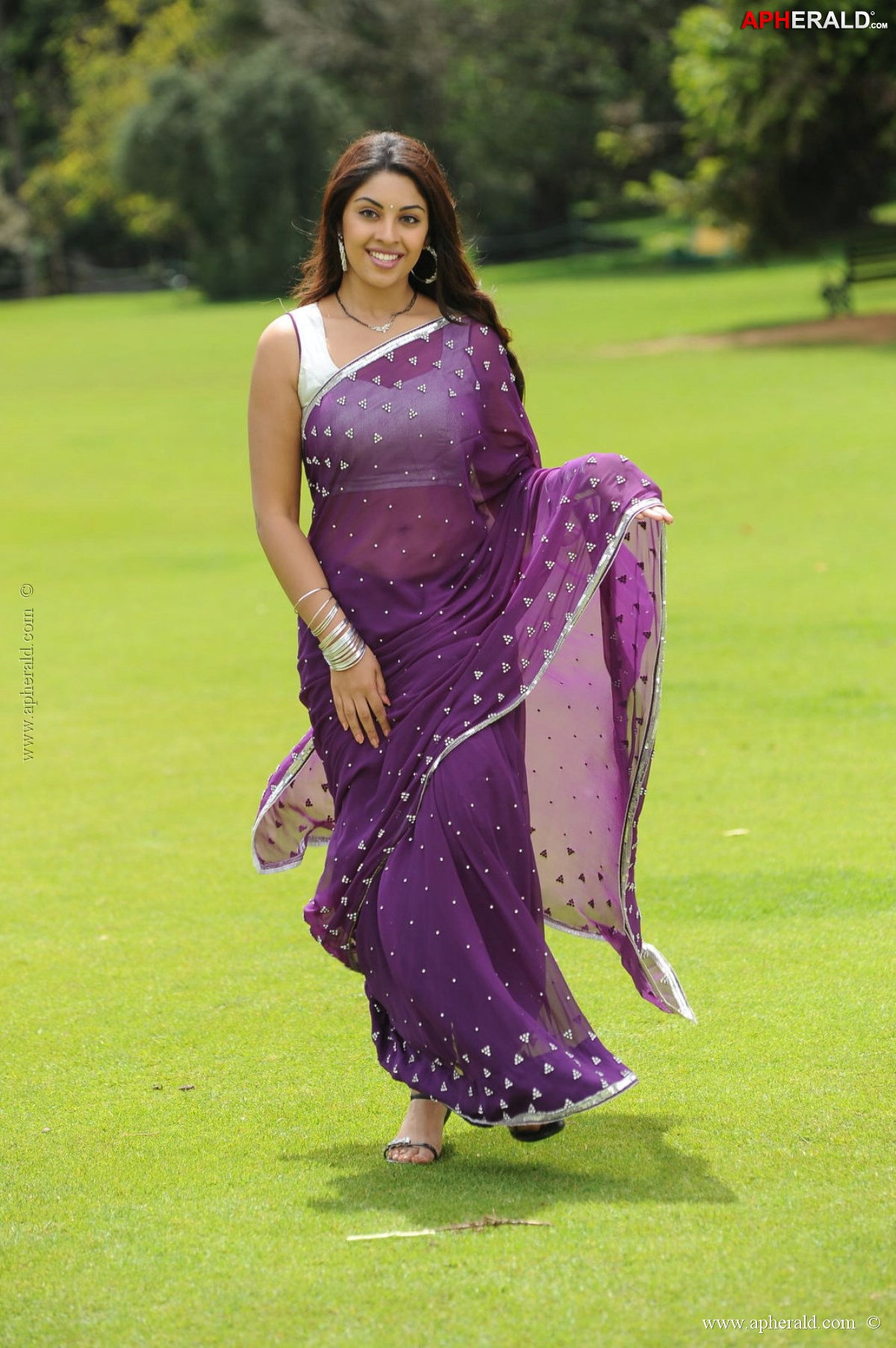 Richa Gangopadhyay Saree Stills