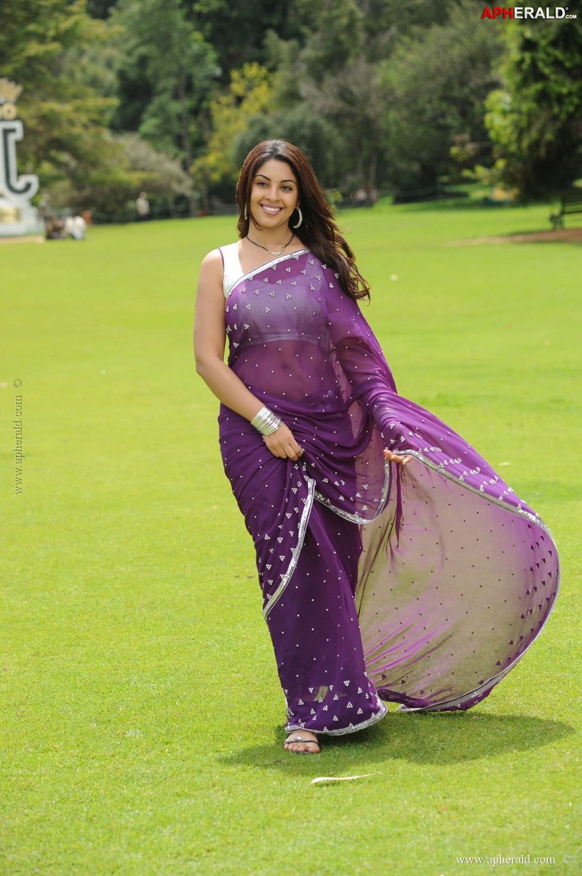 Richa Gangopadhyay Saree Stills