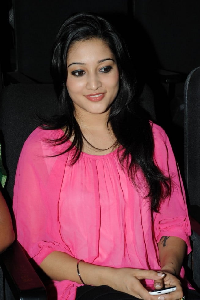Ritu Barmecha in Pink Dress