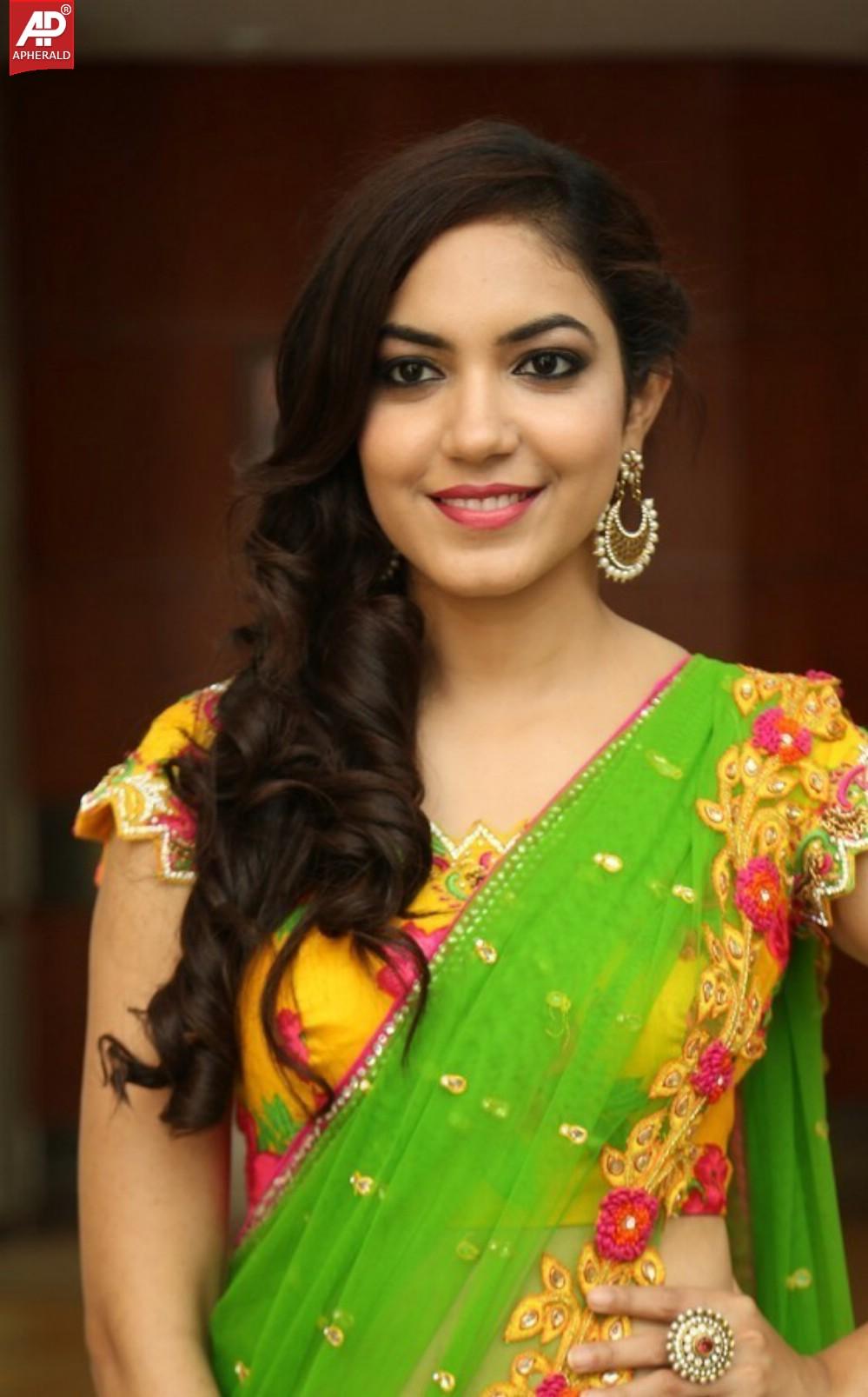 Ritu Varma Cute Stills Half Saree