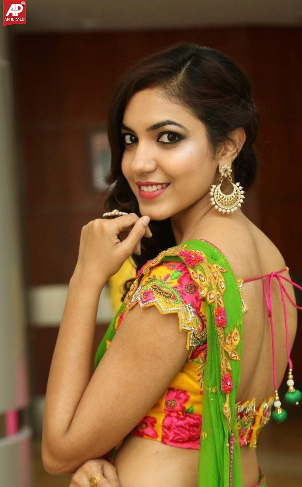 Ritu Varma Cute Stills Half Saree