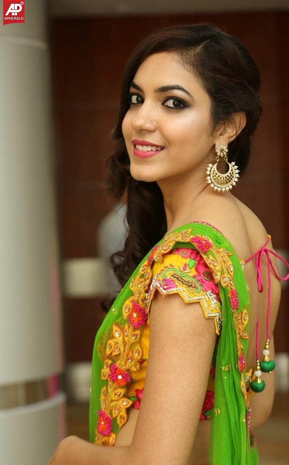 Ritu Varma Cute Stills Half Saree