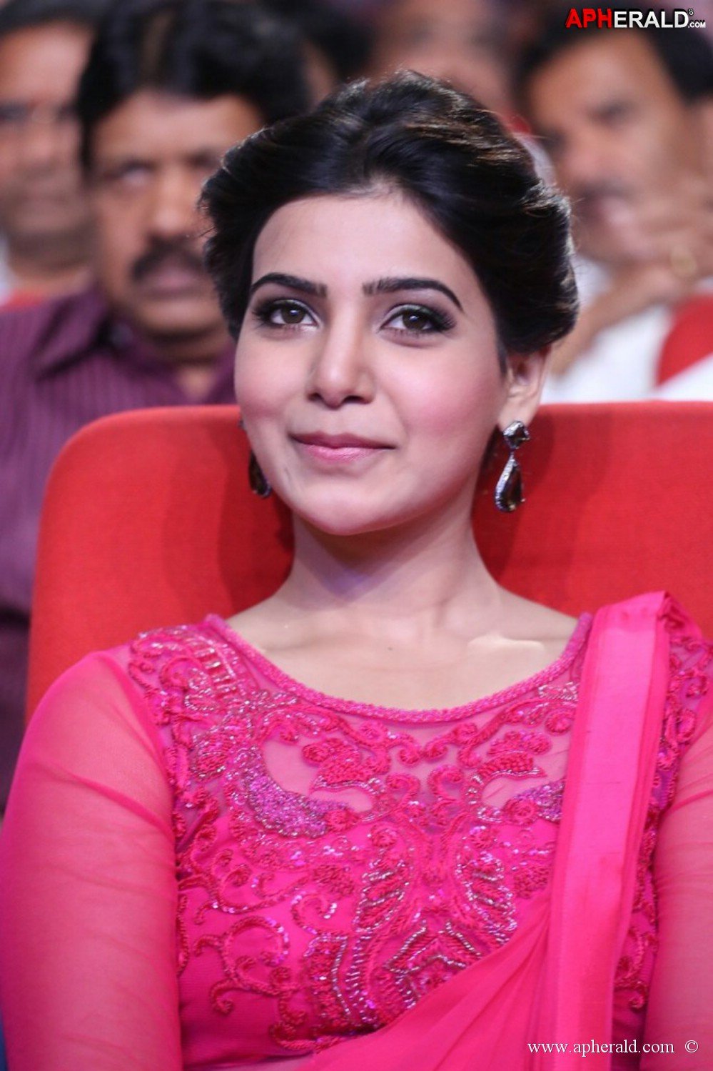 Samantha at Autonagar Surya Audio Function