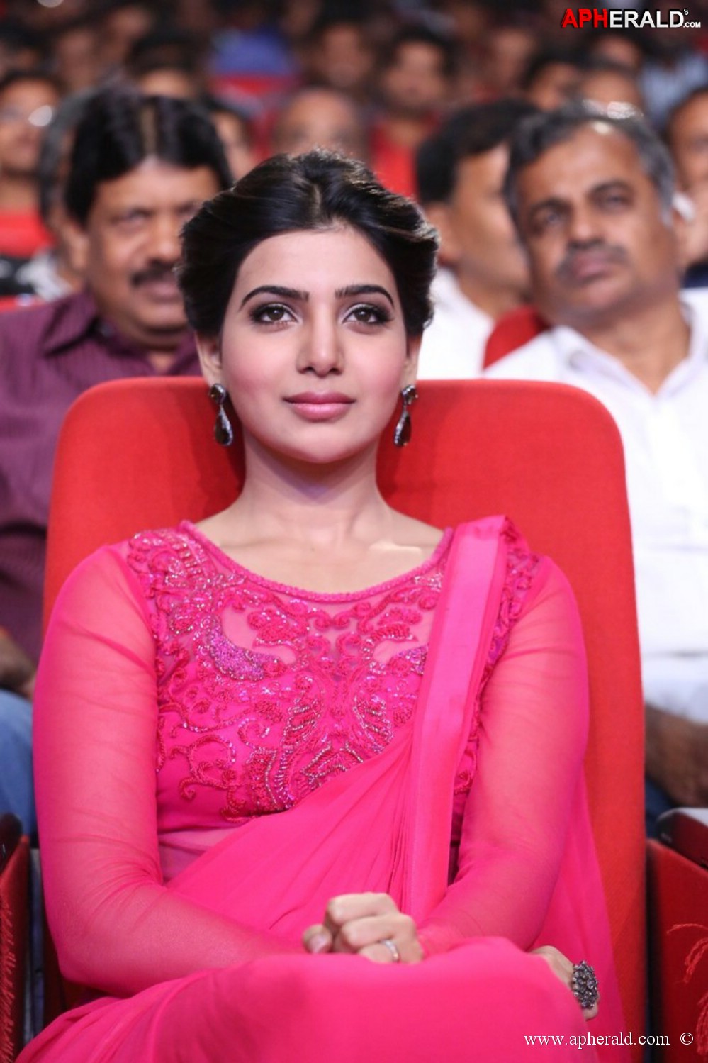 Samantha at Autonagar Surya Audio Function