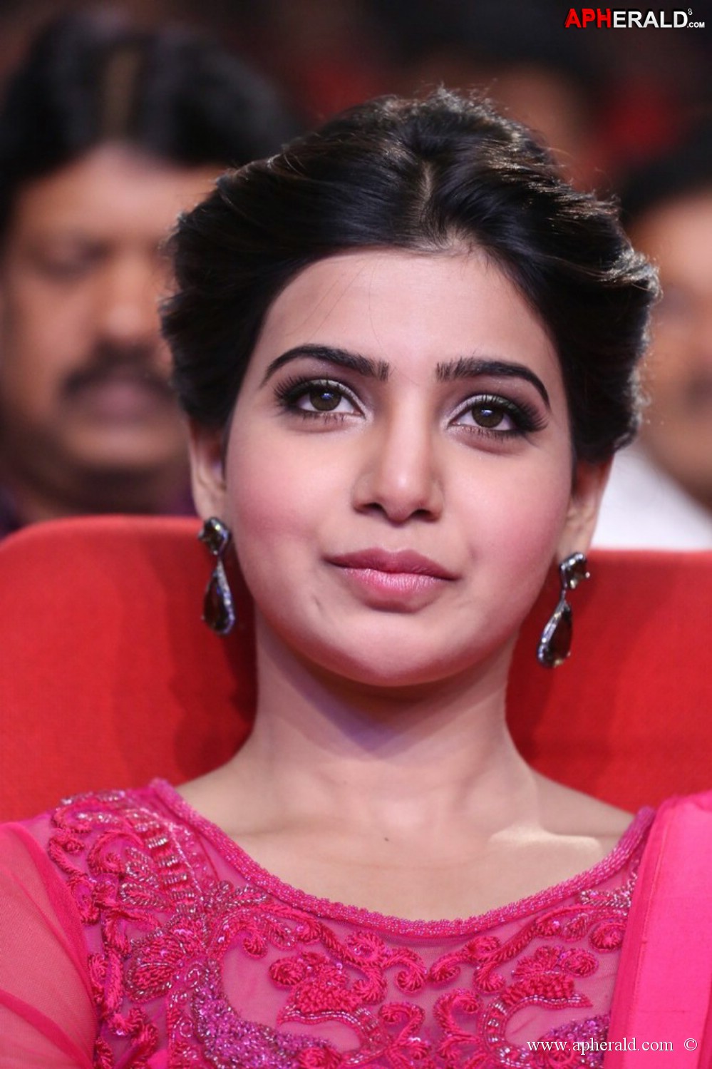Samantha at Autonagar Surya Audio Function