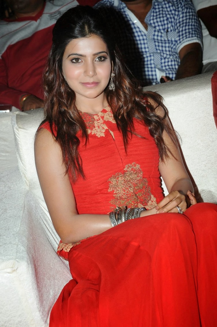 Samantha at Lovers Audio Launch
