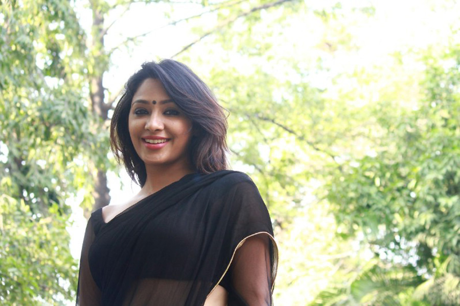 Samruthika Latest Saree Photos