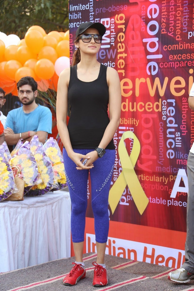 Shilpa Reddy Stills At Anti Obesity Walk