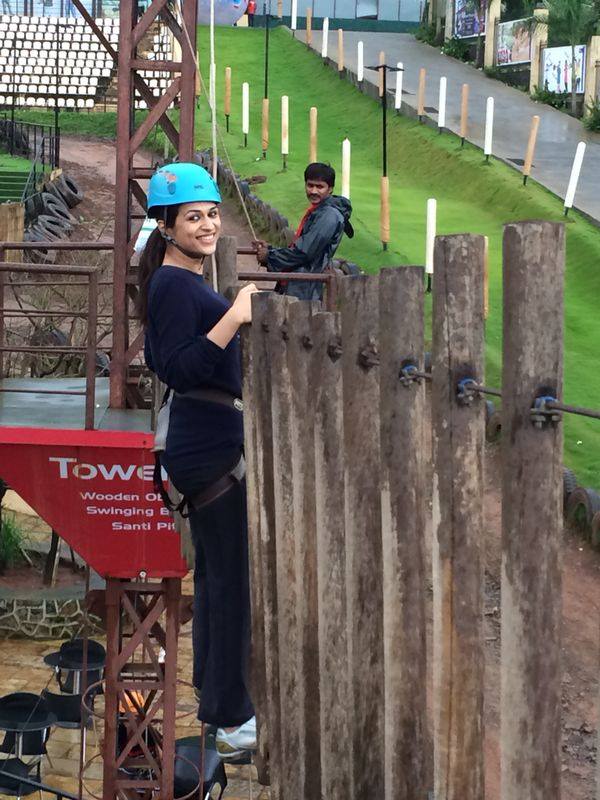 Shraddha Das in One day Adventure tour