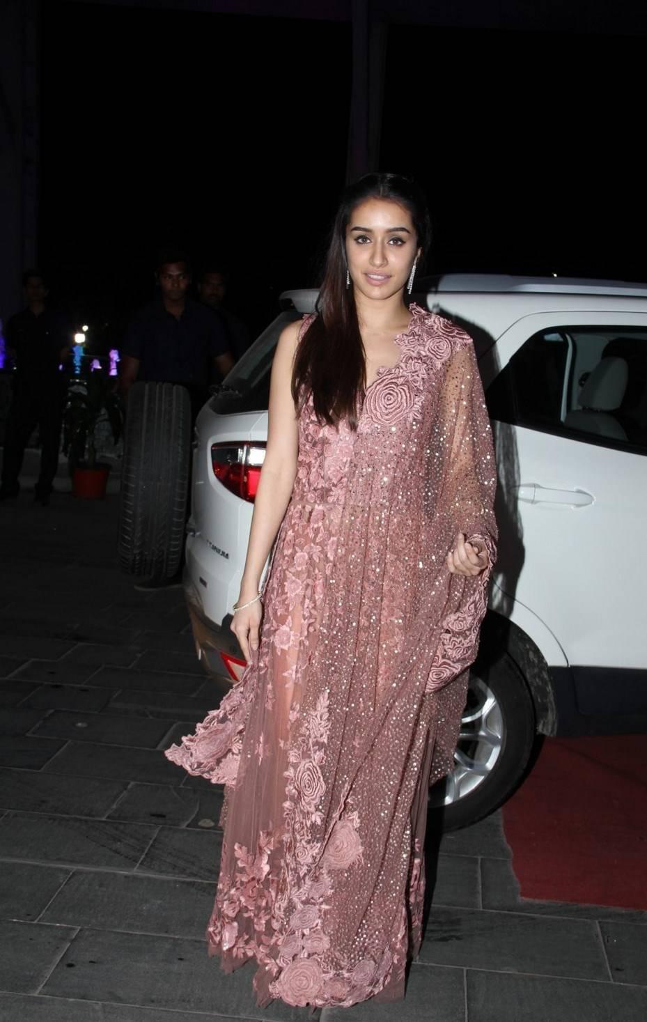 Shraddha Kapoor Stills At Tulasi Kumar Wedding Reception