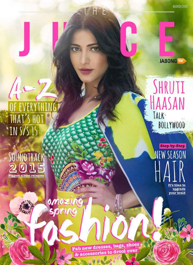 Shruti Hassan on Juice Photoshoot