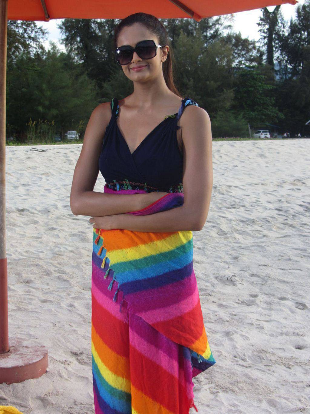 Shubra Aiyappa in Sagaptham Movie Stills