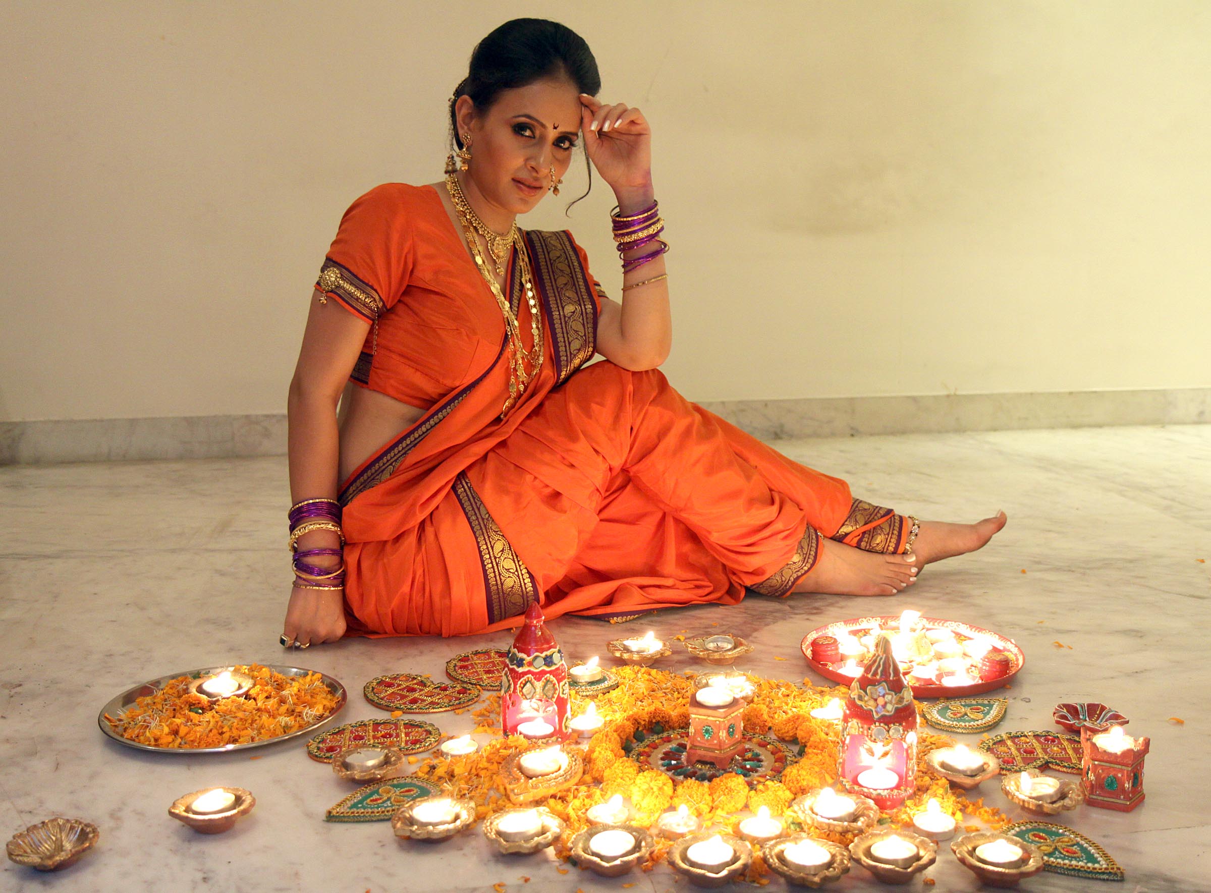 Shweta Khanduri Diwali Special Photo Shoot