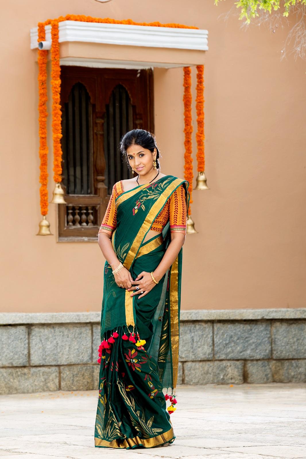 Smita latest Saree collections