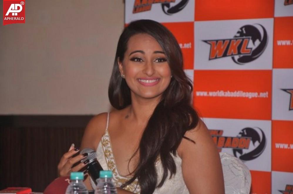 Sonakshi At Worldwide Kabbadi Press Meet