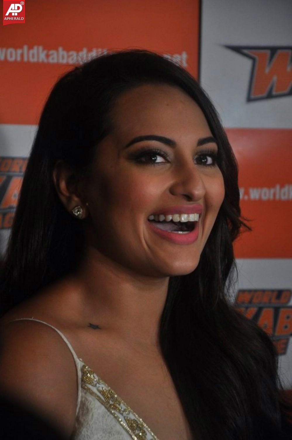 Sonakshi At Worldwide Kabbadi Press Meet