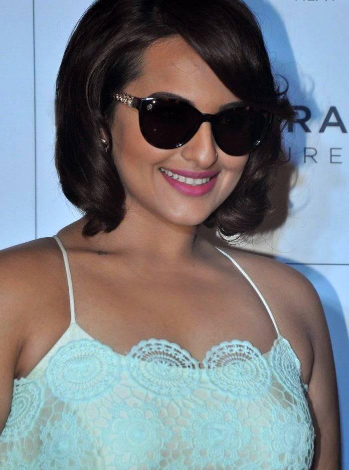 Sonakshi Sinha Pics At Foster Grants Eyewear
