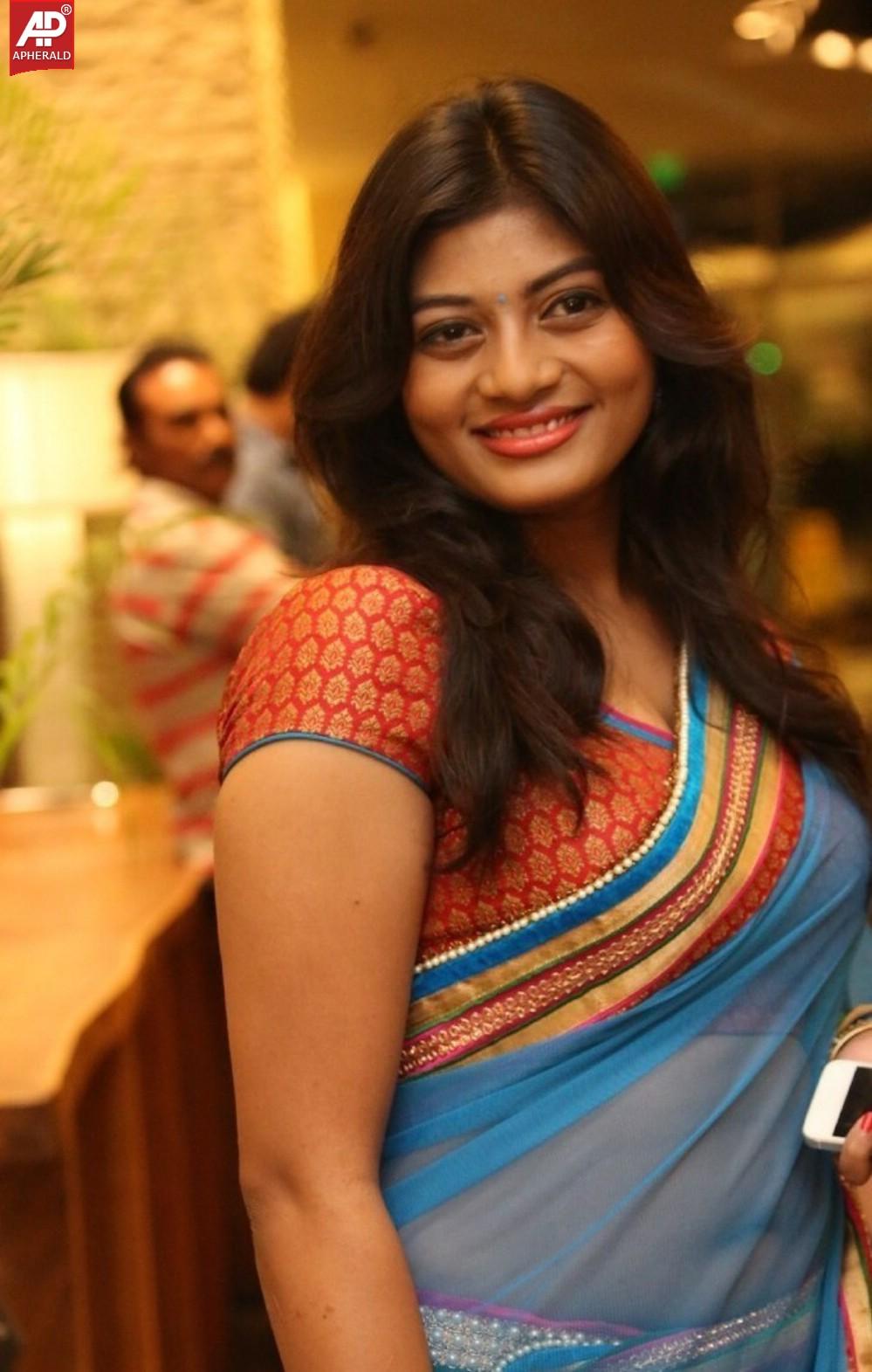 Sowmya Latest Saree Stills