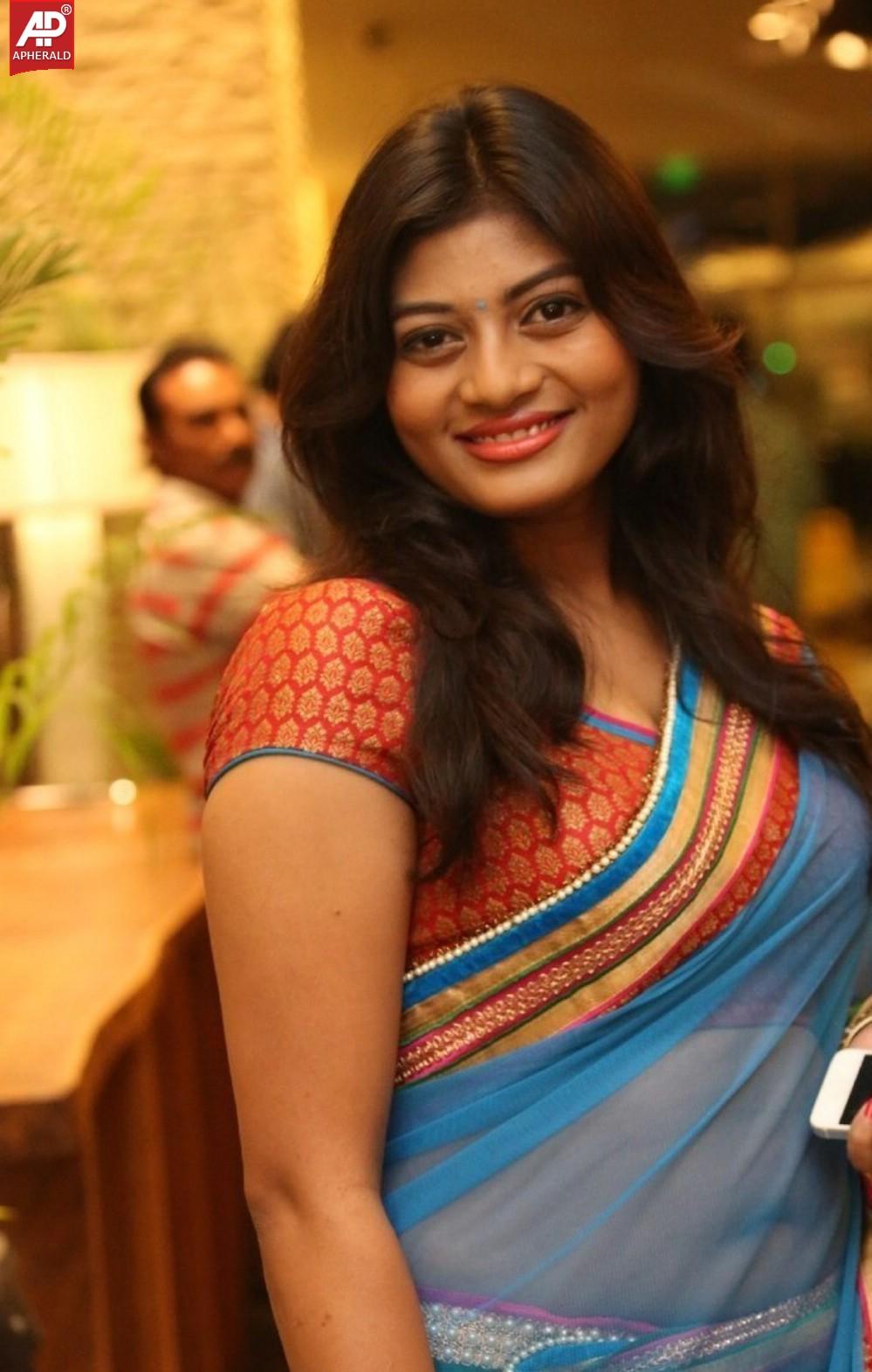 Sowmya Latest Saree Stills