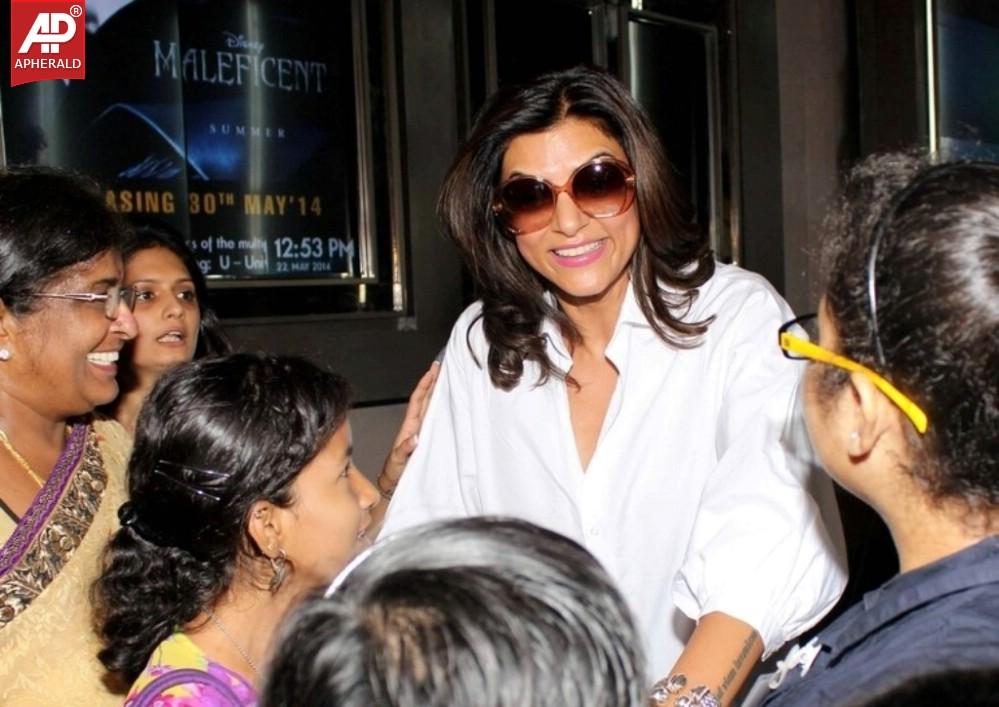 Sushmita Sen Celebrates Miss Universe Win With Cancer Affected Kids