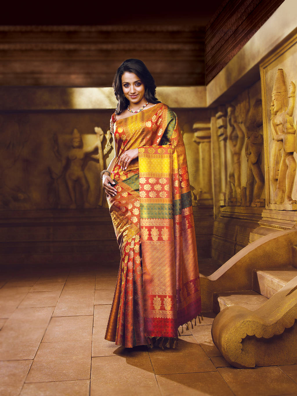 Trisha In Bridal Wear