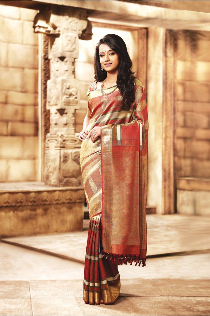 Trisha In Bridal Wear