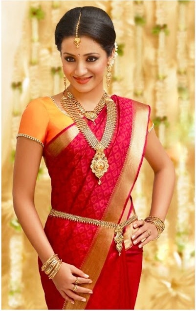 Trisha In Bridal Wear