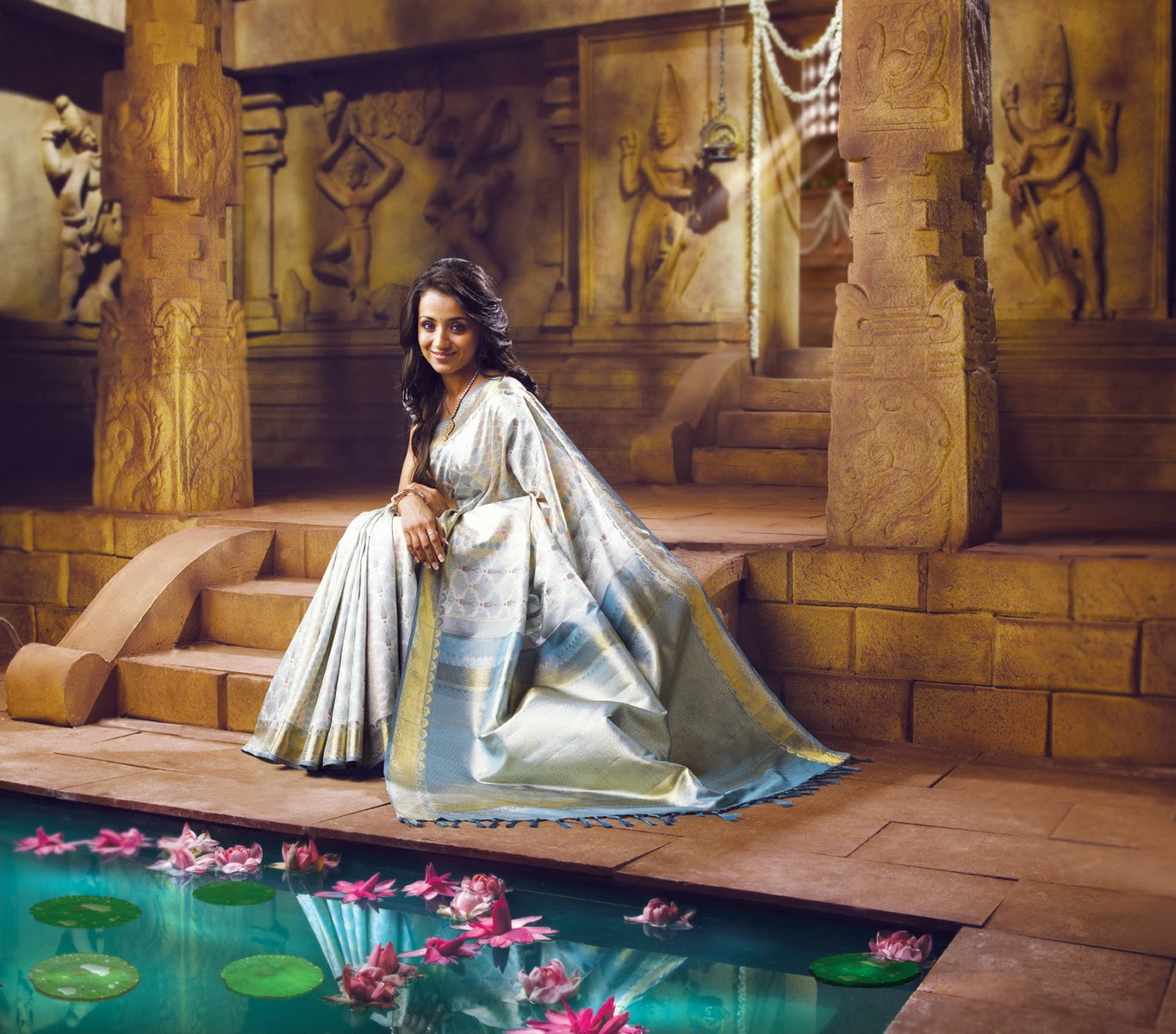 Trisha In Bridal Wear