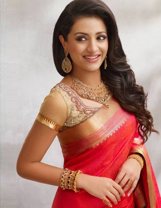 Trisha In Bridal Wear