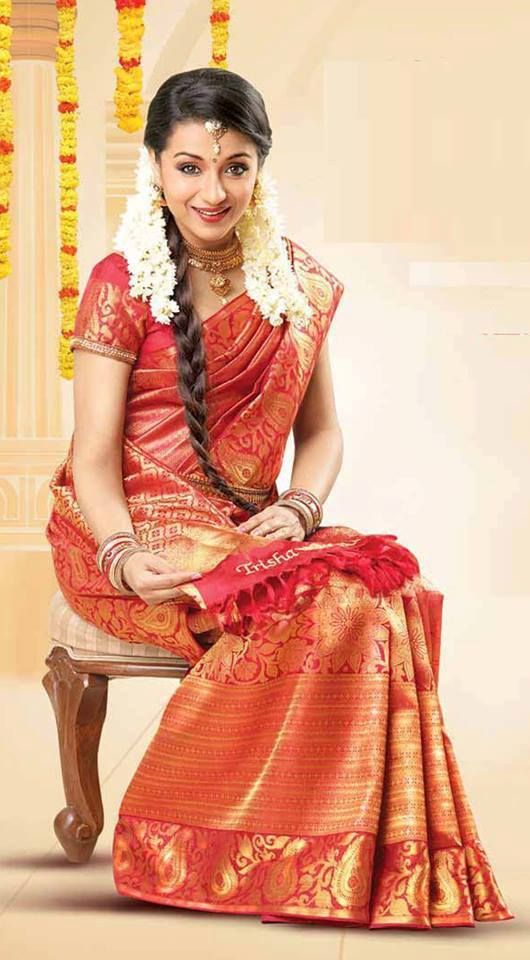 Trisha In Bridal Wear