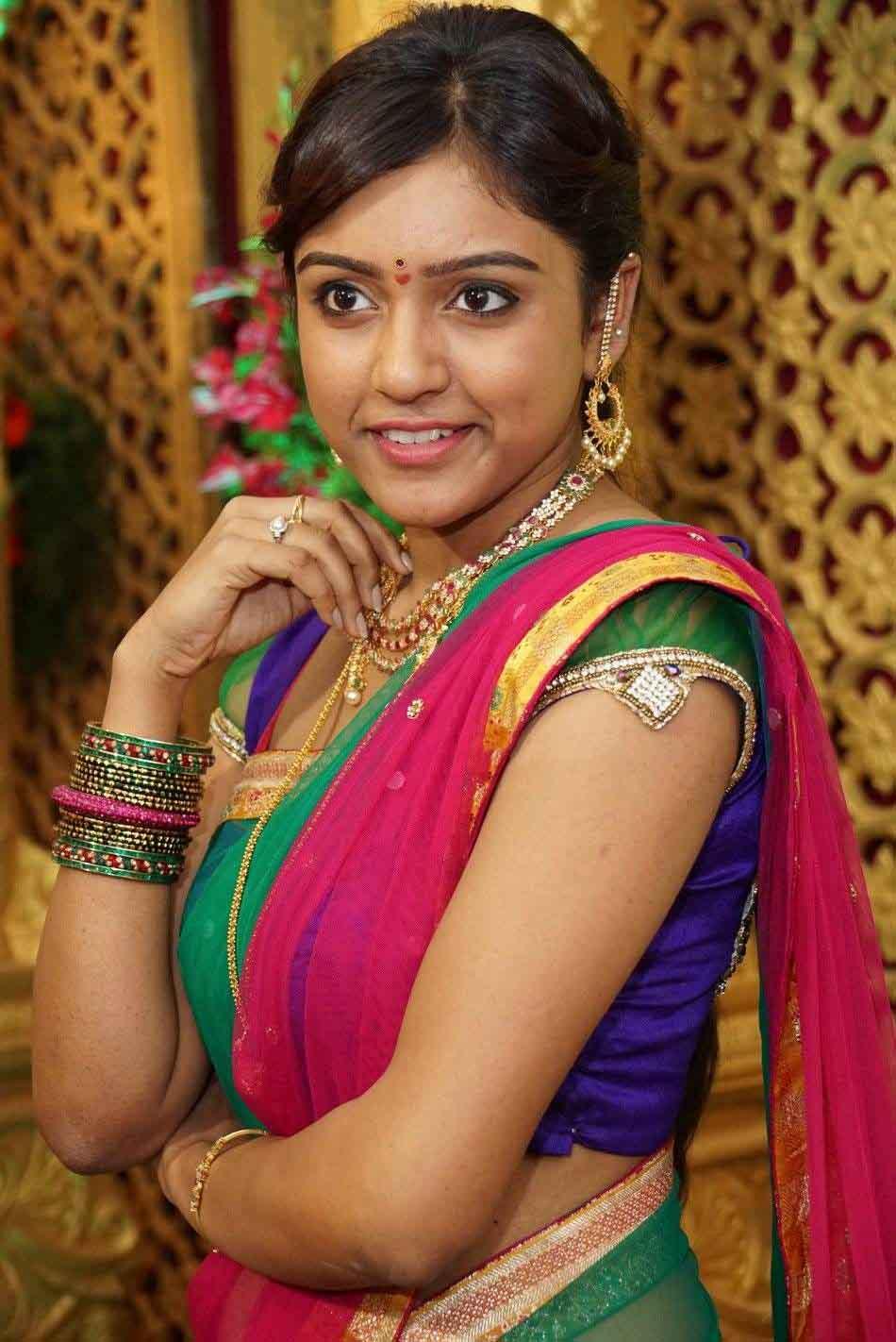 Vithika Sheru Half Saree Photos