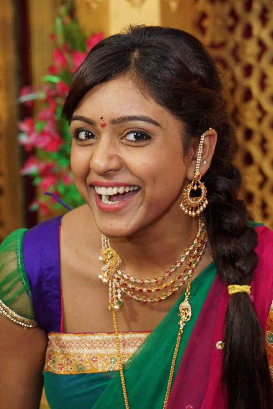 Vithika Sheru Half Saree Photos