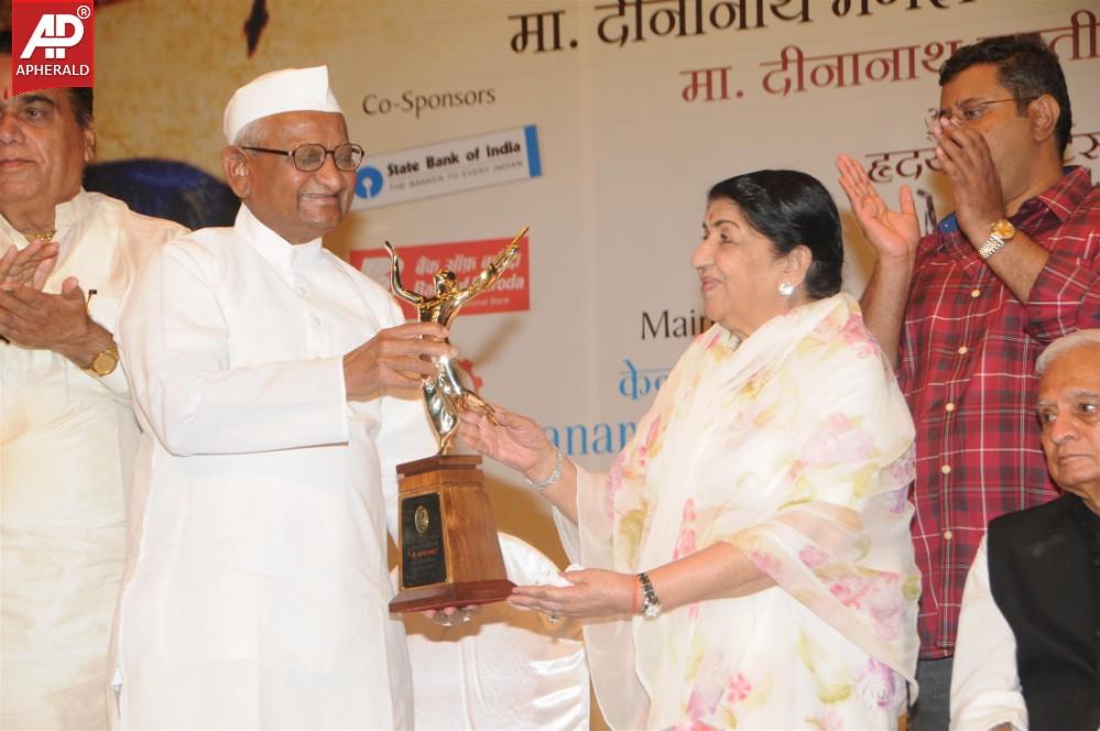 25th Master Dinanath Mangeshkar Puraskar