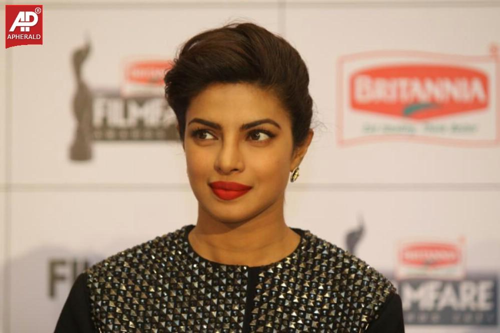 Priyanka Chopra at 60th Britannia Filmfare Awards Press Meet