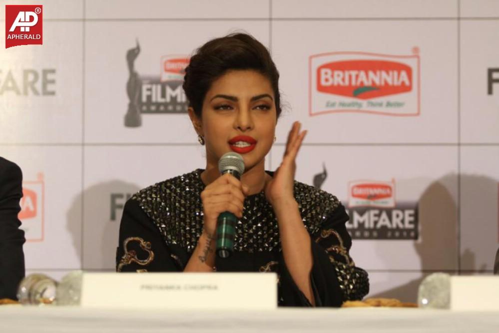 Priyanka Chopra at 60th Britannia Filmfare Awards Press Meet