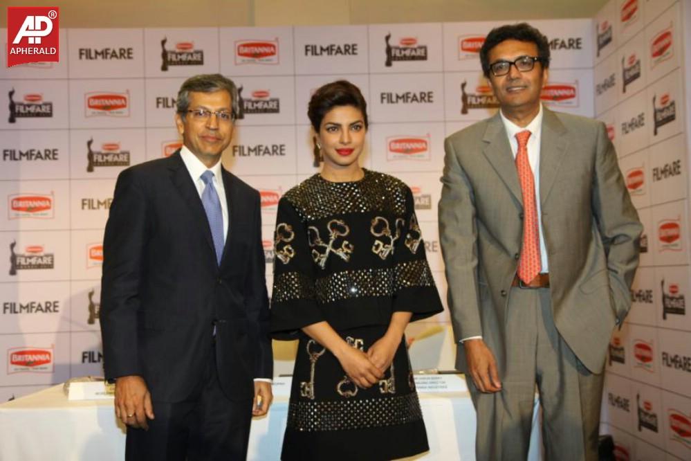 Priyanka Chopra at 60th Britannia Filmfare Awards Press Meet