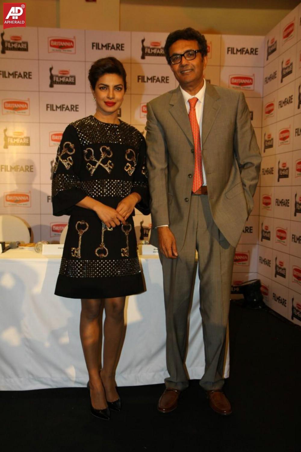 Priyanka Chopra at 60th Britannia Filmfare Awards Press Meet