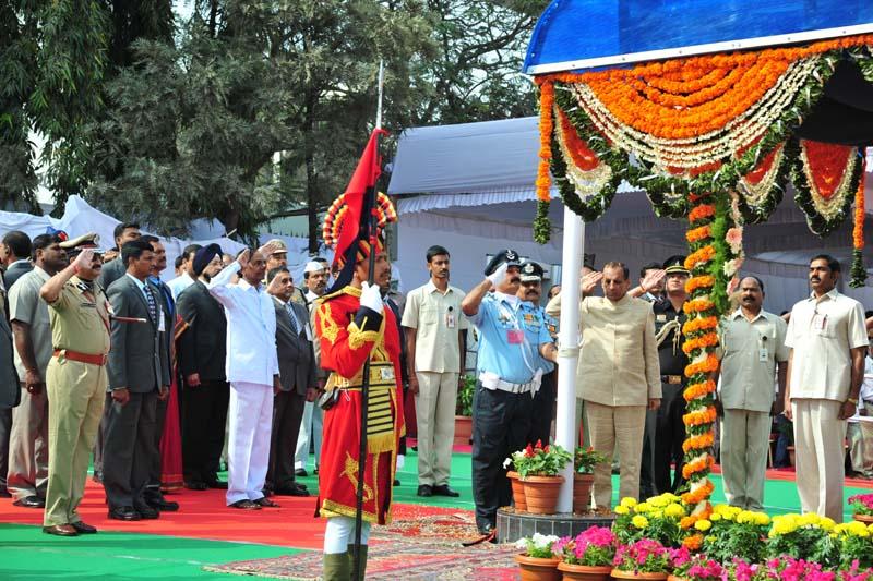 66th Republic Day Celebrations At Parade Grounds 2015
